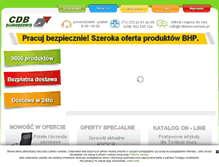 Tablet Screenshot of cdbbiuroserwis.pl